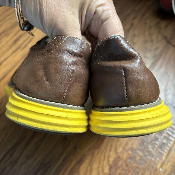 Sketchers Women Brogue Brown Faux Leather Sole Rubber Lace Up Shoes 8 - Picture 9 of 9